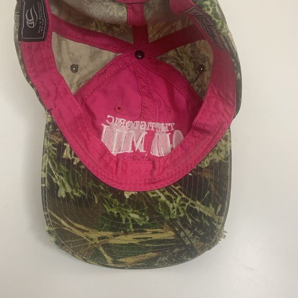 Historic Old Mill Pigeon Forge Camo Hat Snapback Trucker Cap Woman (Unisex) - Picture 8 of 11